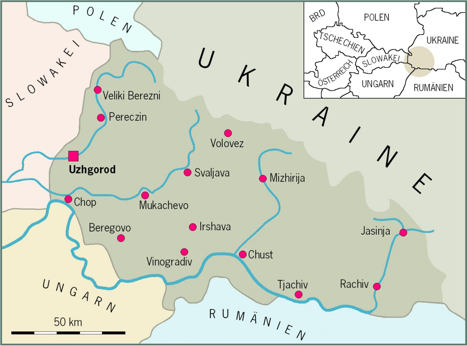 Carpathian Ukraine - Transcarpathia